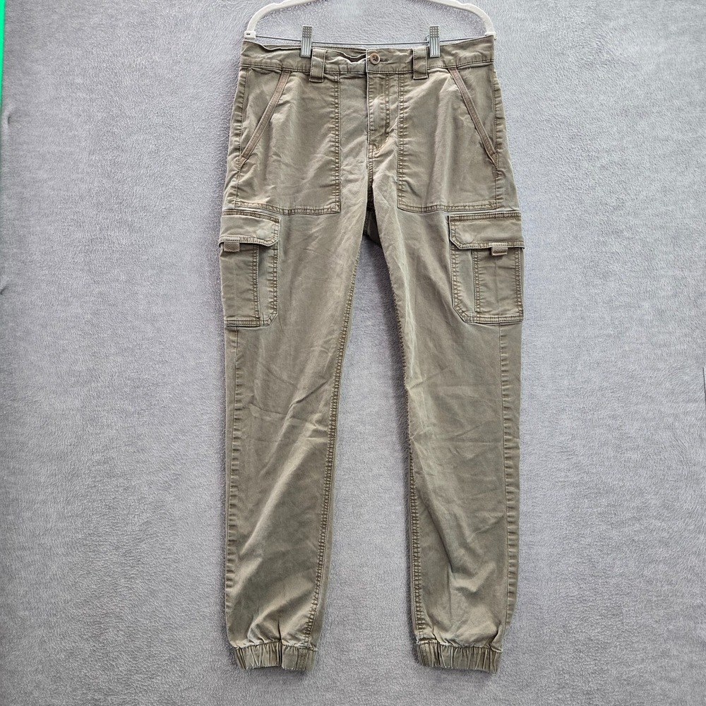 Tommy Hilfiger Men‎ Pants 33X32 Beige Cargo Cotton Elastane Logo Workwear